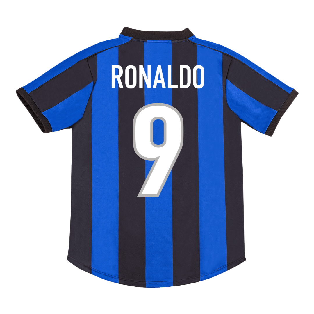 RONALDO #9 Inter Milan 2009/10 Hjemme Retro drakt