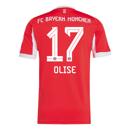 OLISE #17 Bayern Munich Hjemme Herrer Fan-drakt 2025/26