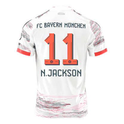 N.JACKSON #11 Bayern Munich Borte Herrer Fan-drakt 2025/26