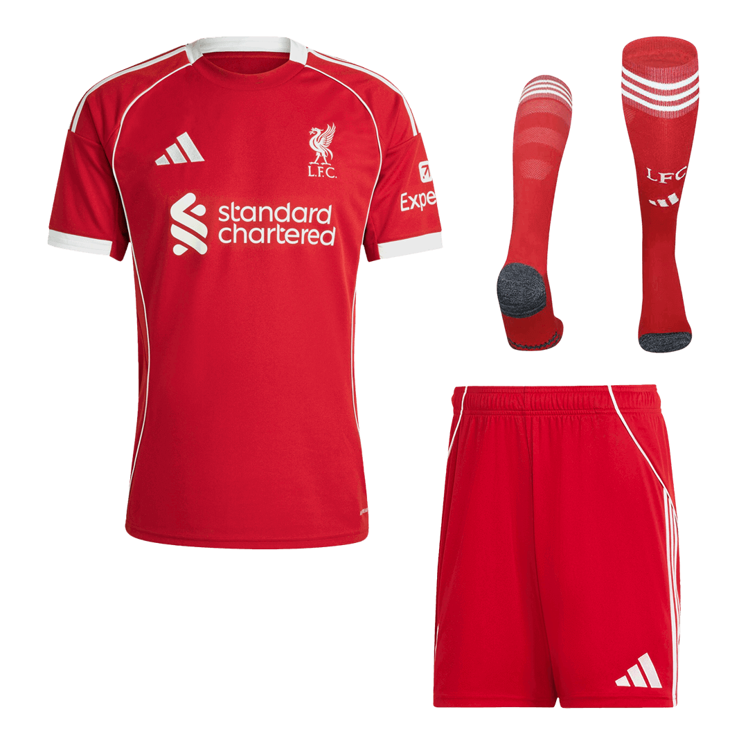 Liverpool Hjemme Herrer Draktsett 2025/26
