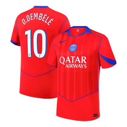 O.DEMBÉLÉ #10 PSG Tredje Herrer Fan-drakt 2025/26