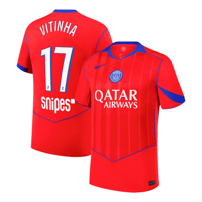 VITINHA #17 PSG Tredje Herrer Fan-drakt 2025/26