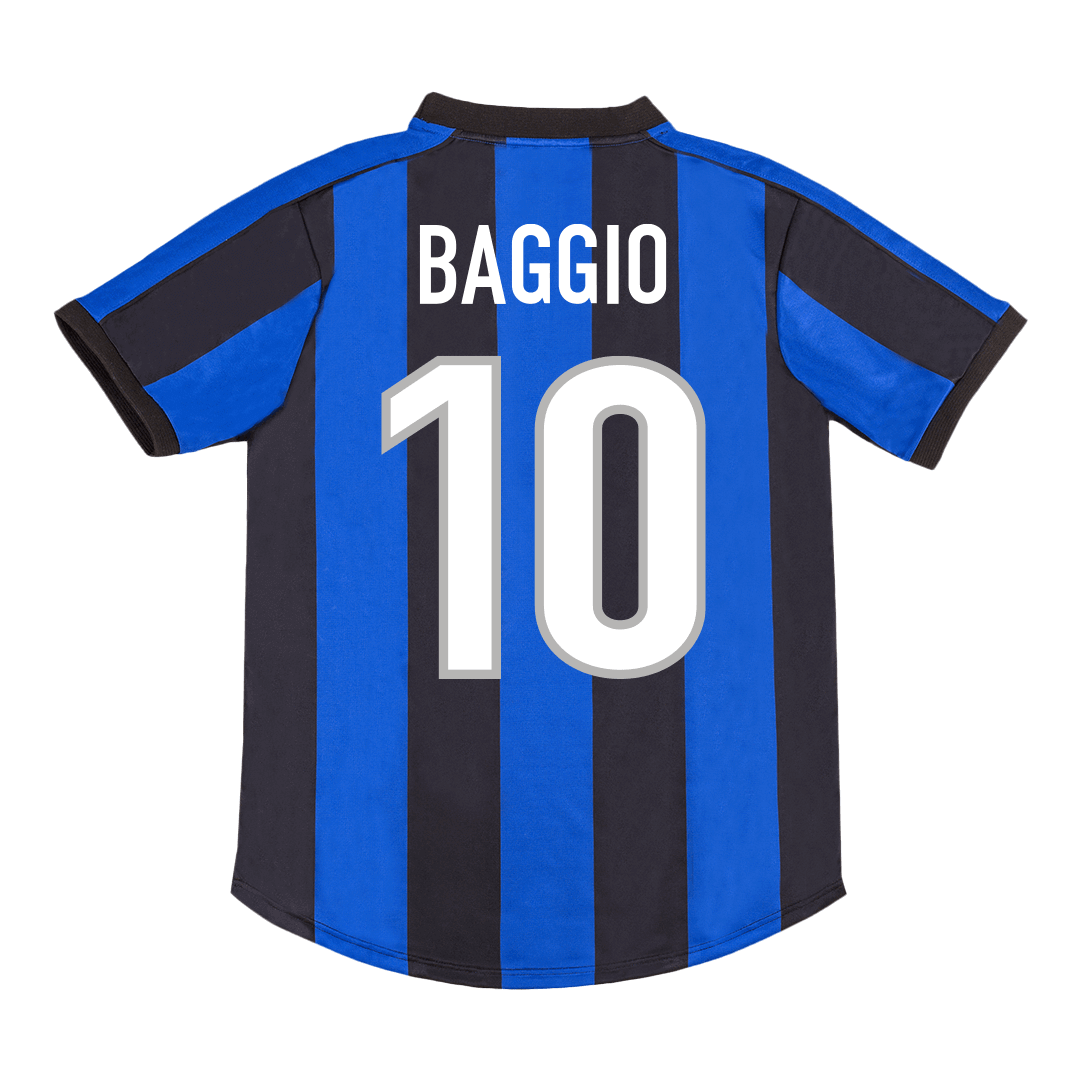 BAGGIO #10 Inter Milan 2009/10 Hjemme Retro drakt