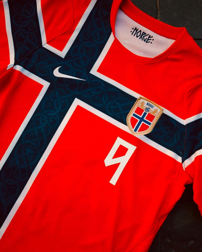 Norge Hjemme Herrer Fan-drakt Braut Haaland #9 – VM 2026
