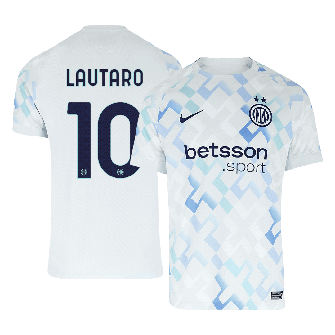 LAUTARO #10 Inter Milan Borte Herrer Fan-drakt 2025/26