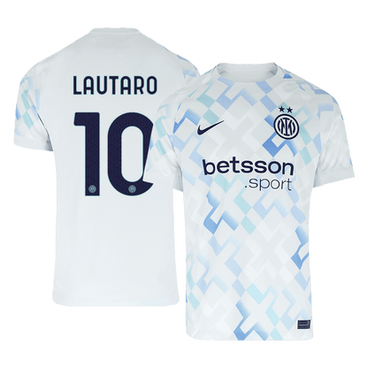 LAUTARO #10 Inter Milan Borte Herrer Fan-drakt 2025/26