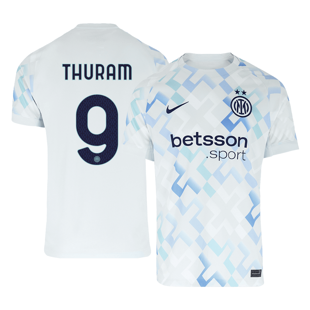 THURAM #9 Inter Milan Borte Herrer Fan-drakt 2025/26