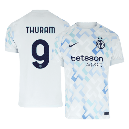 THURAM #9 Inter Milan Borte Herrer Fan-drakt 2025/26