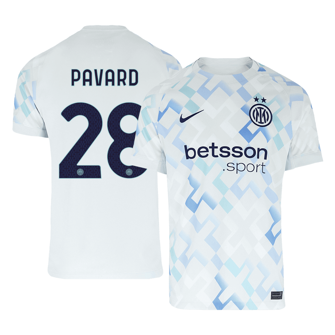 PAVARD #28 Inter Milan Borte Herrer Fan-drakt 2025/26