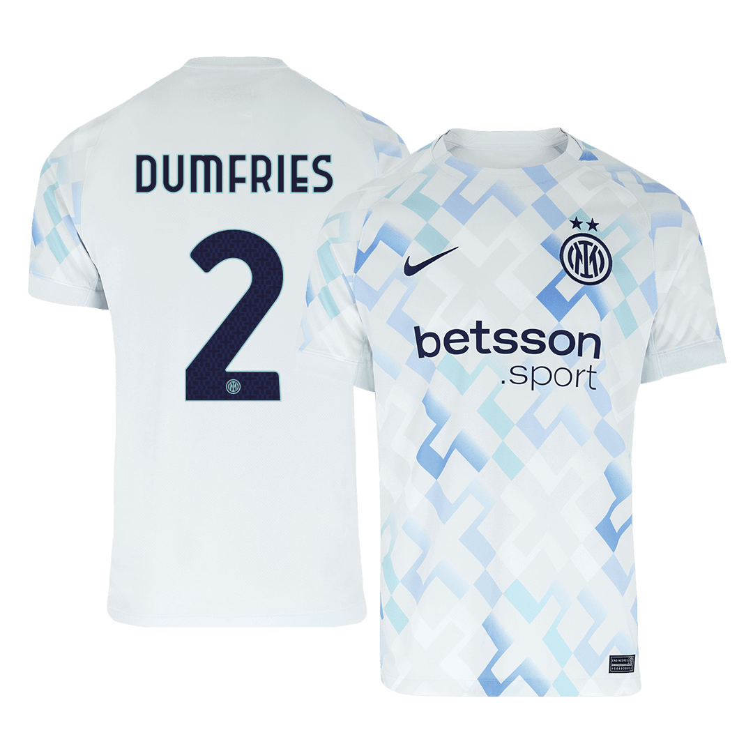 DUMFRIES #2 Inter Milan Borte Herrer Fan-drakt 2025/26