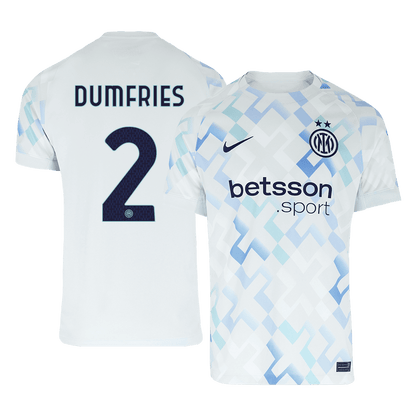 DUMFRIES #2 Inter Milan Borte Herrer Fan-drakt 2025/26