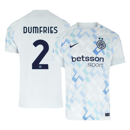 DUMFRIES #2 Inter Milan Borte Herrer Fan-drakt 2025/26