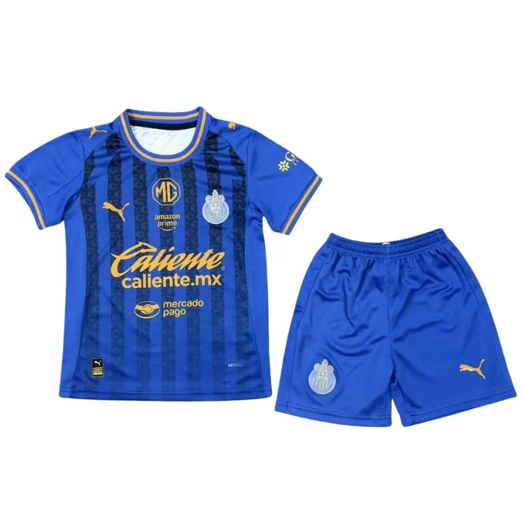 Chivas Tredje Barn Drakt + Shorts 2025/26