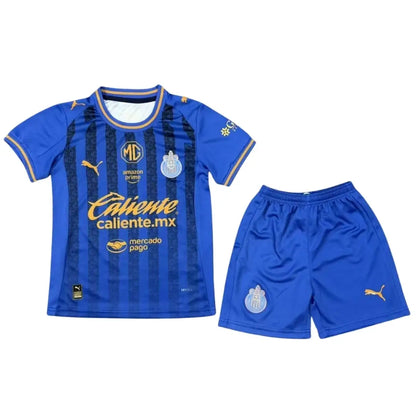 Chivas Tredje Barn Drakt + Shorts 2025/26