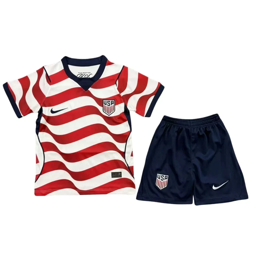 USA Hjemme Barn Draktsett – VM 2026