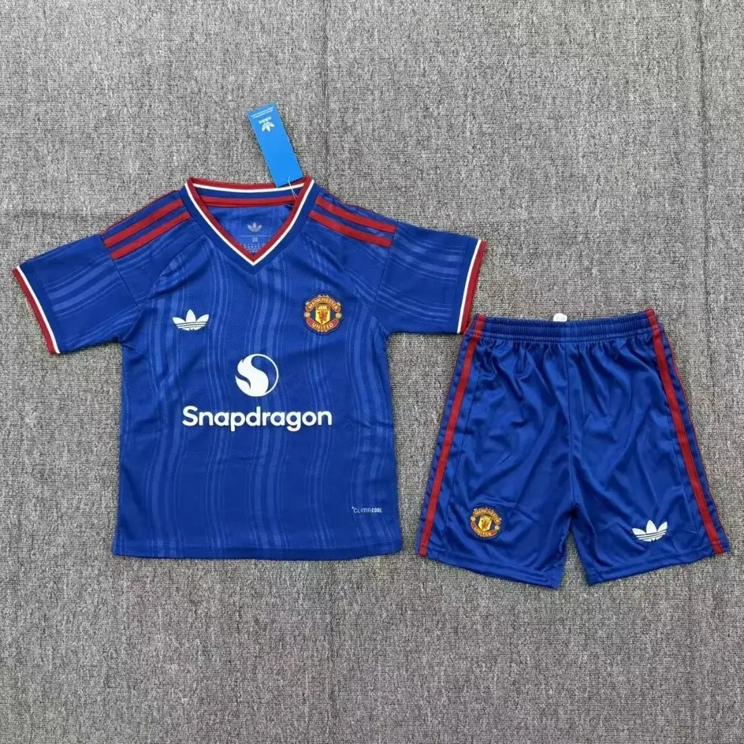 Manchester United Borte Barn Drakt + Shorts 2026/27