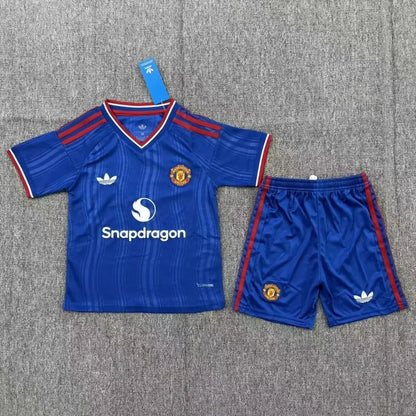 Manchester United Borte Barn Drakt + Shorts 2026/27