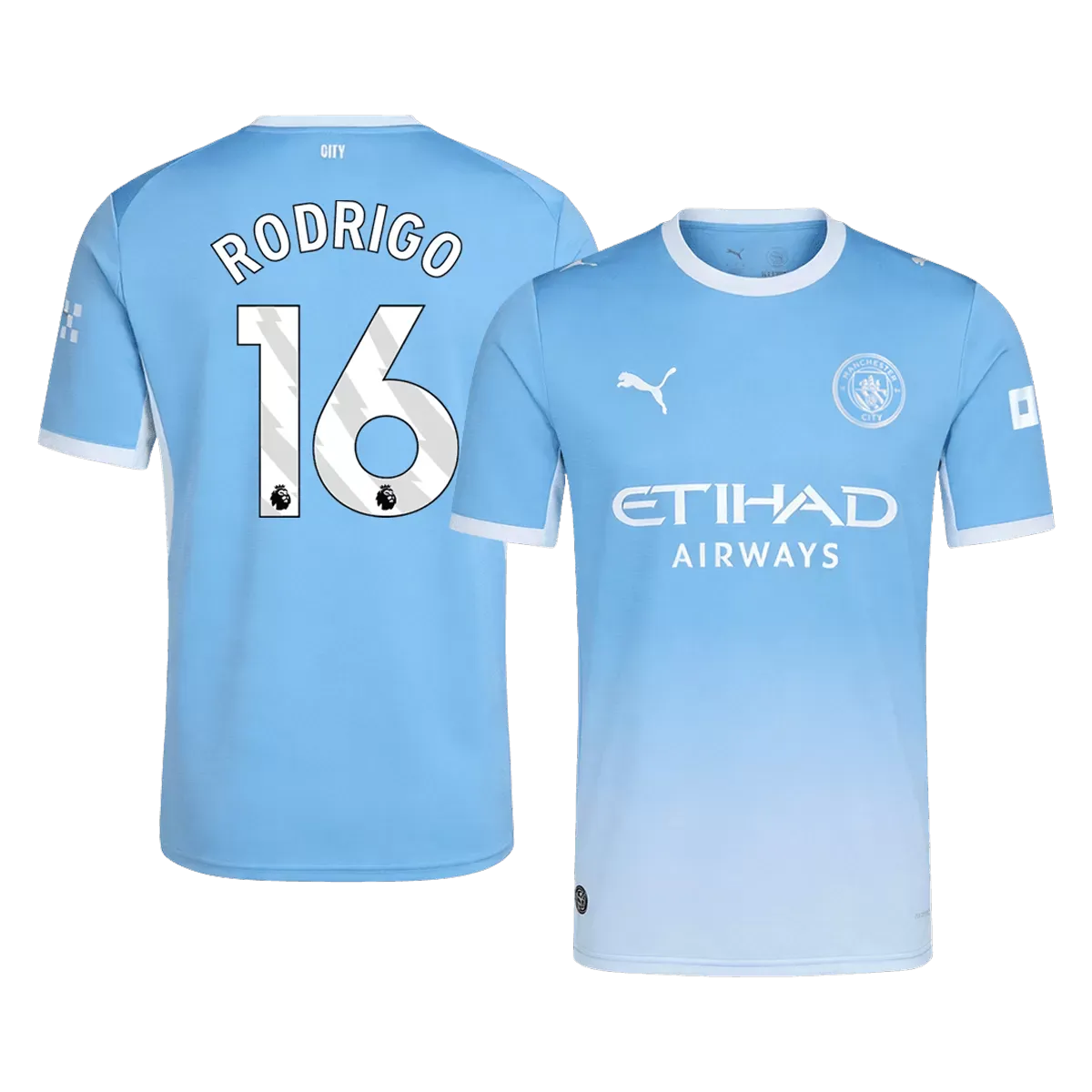 RODRIGO #16 Manchester City Hjemme Herrer Fan-drakt 2026/27
