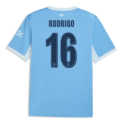 RODRIGO #16 Manchester City Hjemme UCL Herrer Fan-drakt 2026/27