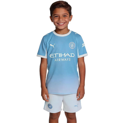 Manchester City Hjemme Barn Drakt + Shorts 2026/27