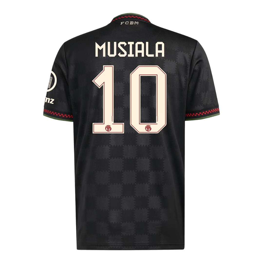 Musiala #10 Bayern Munich Tredje Champions League Herrer Fan-drakt 2025/26