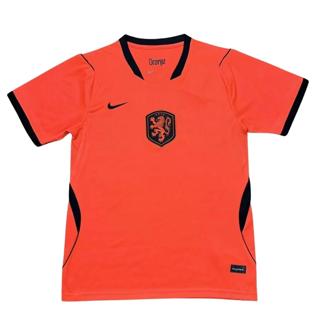 Nederland Hjemme Herrer Fan-drakt F.De JONG #21 – VM 2026
