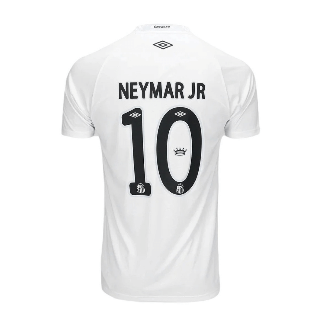 NEYMAR JR #10 Santos FC Hjemme Herrer Fan-drakt 2025/26