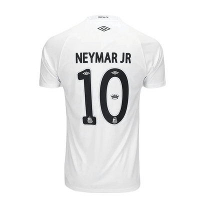 NEYMAR JR #10 Santos FC Hjemme Herrer Fan-drakt 2025/26