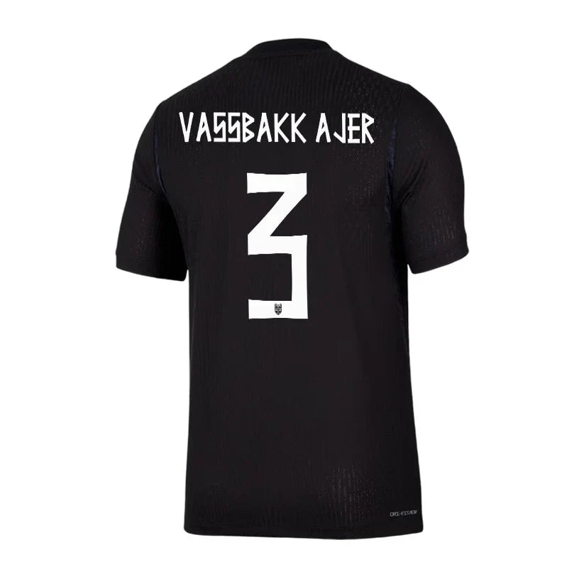 Norge Borte Herrer Fan-drakt Vassbakk Ajer #3 – VM 2026