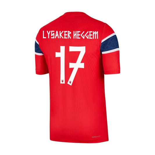 Norge Hjemme Herrer Fan-drakt Lysaker Heggem #17 – VM 2026