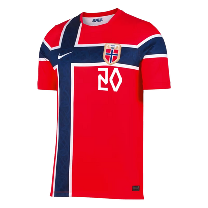 Norge Hjemme Herrer Matchdrakt Nusa #20 – VM 2026