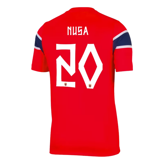 Norge Hjemme Herrer Matchdrakt Nusa #20 – VM 2026