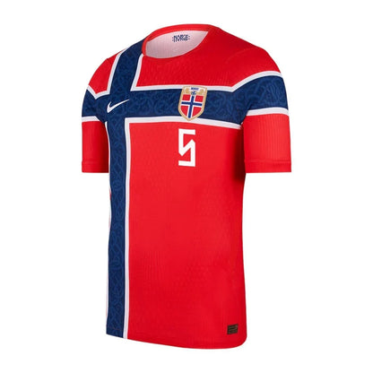 Norge Hjemme Herrer Fan-drakt Møller Wolfe #5 – VM 2026
