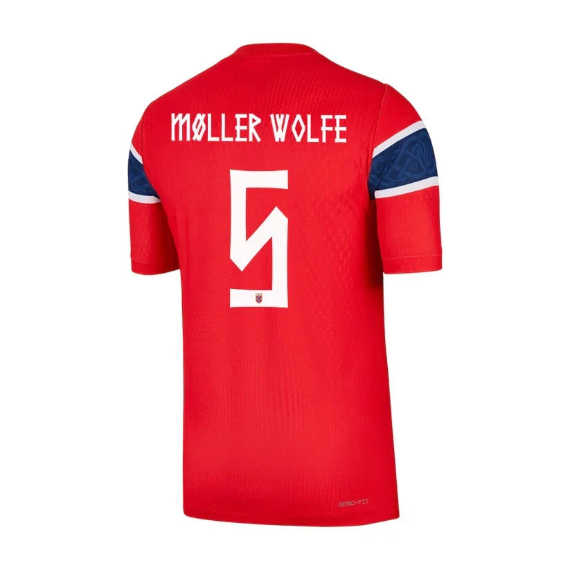 Norge Hjemme Herrer Fan-drakt Møller Wolfe #5 – VM 2026