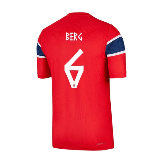 Norge Hjemme Herrer Fan-drakt Patrick Berg #6 – VM 2026