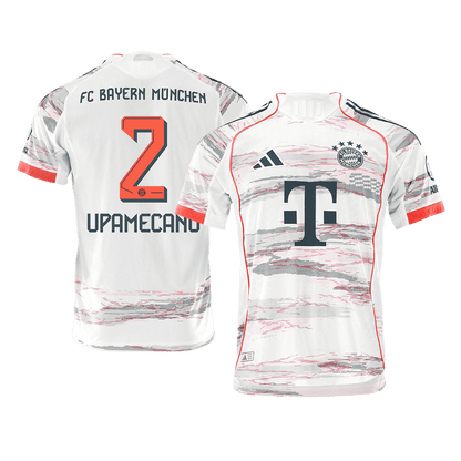UPAMECANO #2 Bayern Munich Borte Herrer Matchdrakt 2025/26