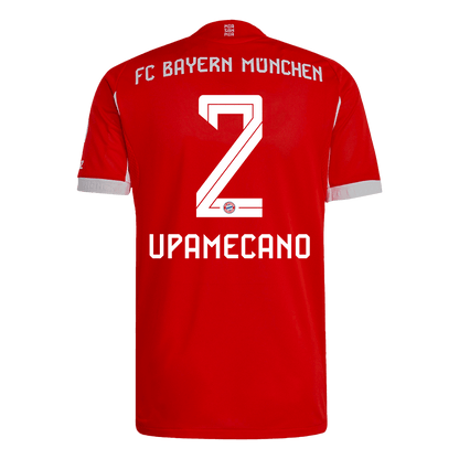 UPAMECANO #2 Bayern Munich Hjemme Herrer Matchdrakt 2025/26