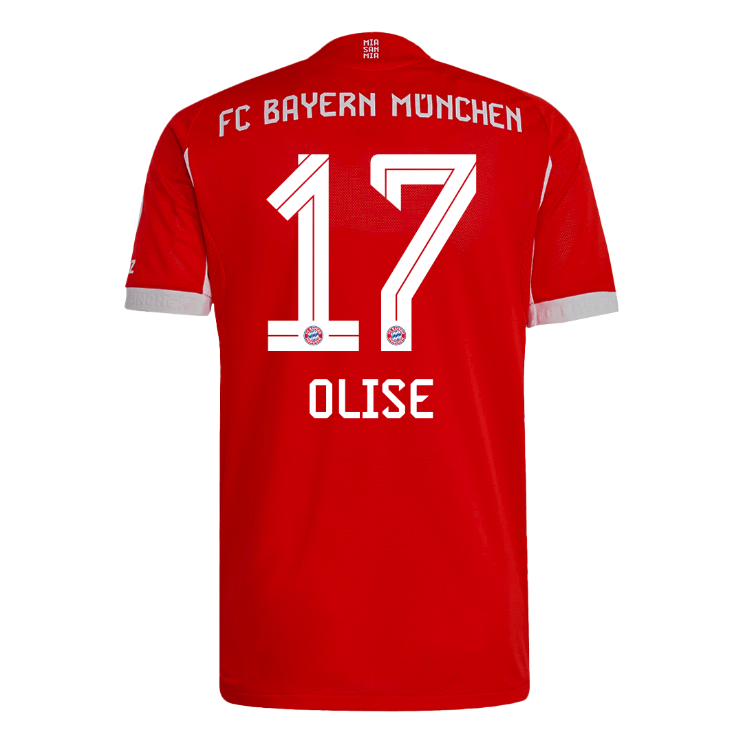 OLISE #17 Bayern Munich Hjemme Herrer Matchdrakt 2025/26