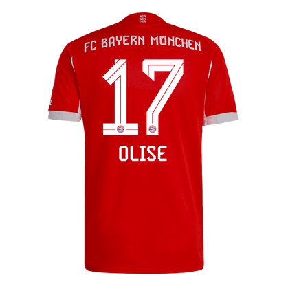 OLISE #17 Bayern Munich Hjemme Herrer Matchdrakt 2025/26