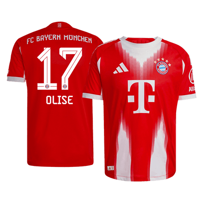 OLISE #17 Bayern Munich Hjemme Herrer Matchdrakt 2025/26