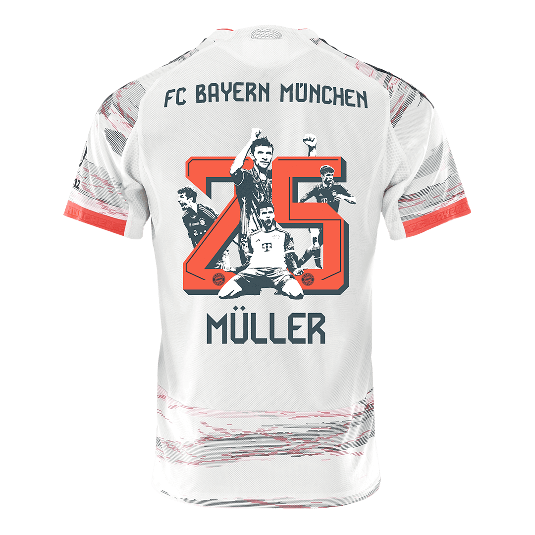 MÜLLER Special #25 Bayern Munich Borte Herrer Matchdrakt 2025/26