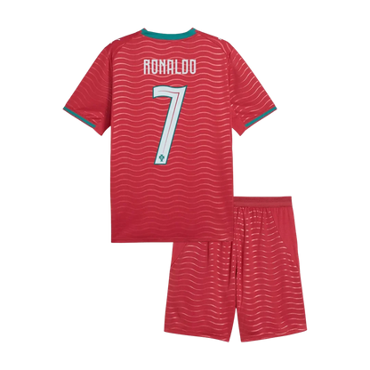 Portugal Hjemme Barn Draktsett RONALDO #7 – VM 2026