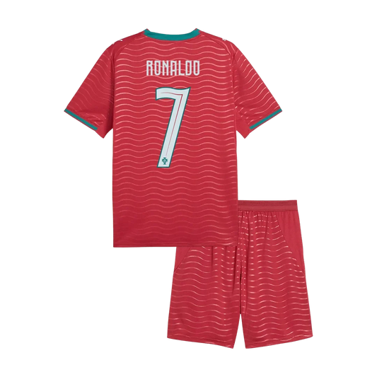 Portugal Hjemme Barn Draktsett RONALDO #7 – VM 2026
