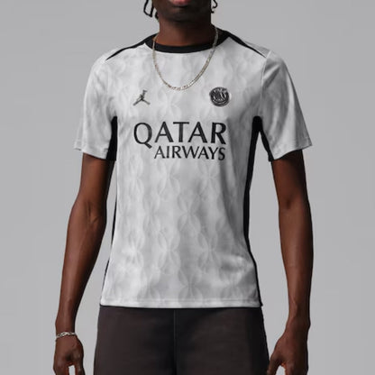 PSG Night Edition - Grå Herrer Oppvarmingsdrakt 2025/26