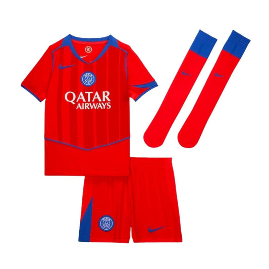 PSG Tredje Barn Draktsett 2025/26 – Trøye + Shorts + Strømper