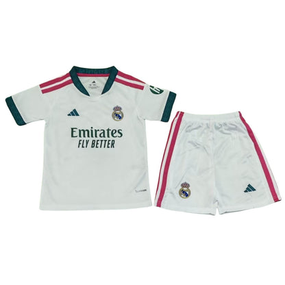 Real Madrid Hjemme Barn Drakt + Shorts 2026/27