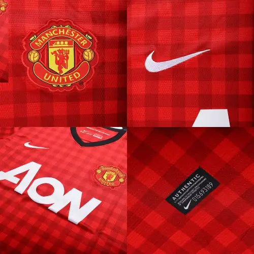 ROONEY #10 Manchester United 2012/13 Hjemme Retro drakt