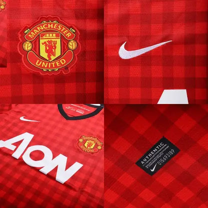ROONEY #10 Manchester United 2012/13 Hjemme Retro drakt