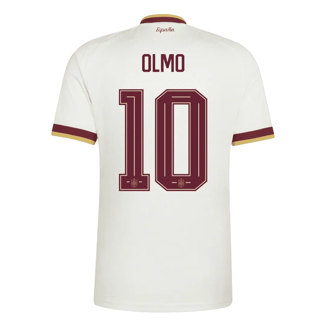 Spania Borte Herrer Matchdrakt OLMO #10 – VM 2026-Vinnertrøye