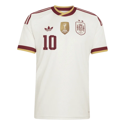 Spania Borte Herrer Matchdrakt OLMO #10 – VM 2026-Vinnertrøye
